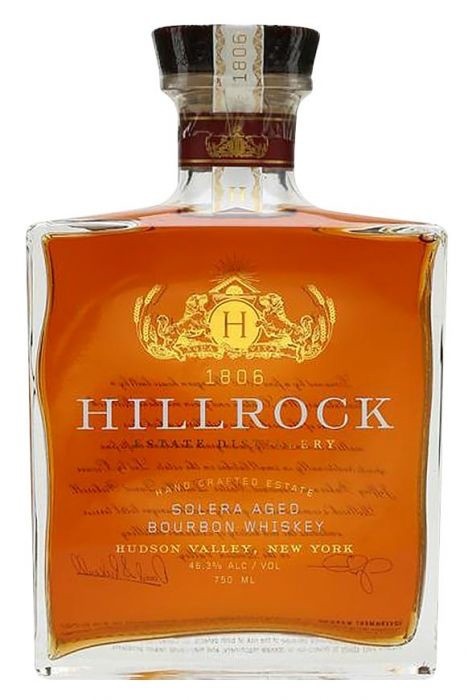 Hillrock Solera Aged Bourbon Whiskey Hudson Valley New York 750ml