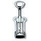 Chrome Winged Corkscrew with Open Worm Spiral