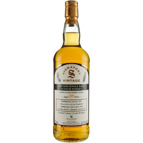 Signatory Strathmill Single Malt Scotch Whisky Aged 10 Years 750ml