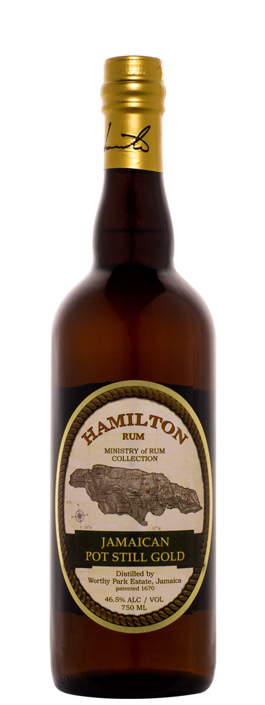 Hamilton Jamaican Pot Still Gold Rum 750ml