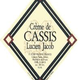 Lucien Jacob Creme de Cassis 750ml