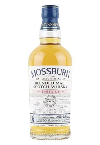 Mossburn Speyside Blended Malt Scotch Whisky 750ml