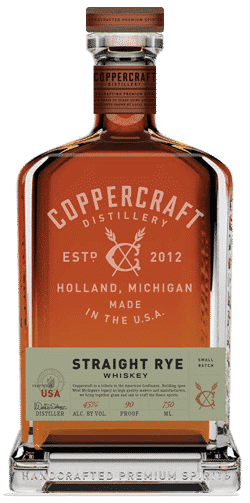 Coppercraft Straight Rye Whiskey 750ml