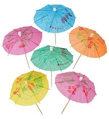 True Umbrella Cocktail Picks 12ct