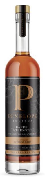 Penelope "Toasted Series" Barrel Strength Straight Bourbon Whiskey Illinois Select #3 750mL