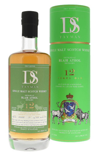 Tayman Blair Athol 12 Year Single Malt Scotch Whisky 750mL