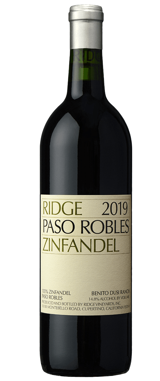 Ridge Zinfandel Benito Dusi Ranch Paso Robles 2021 750mL