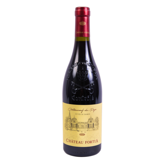 Chateau Fortia Cuvee Du Baron Chateauneuf Du Pape Rouge 18 750ml Independent Spirits Inc