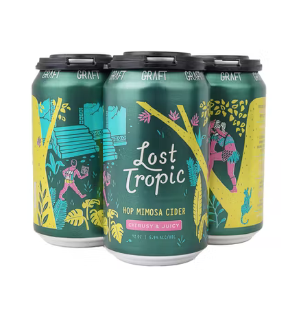 Graft “Lost Tropic” Mimosa Cider 12oz 4pk