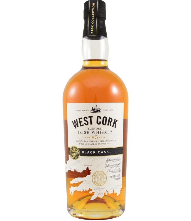 West Cork "Black Cask" Blended Irish Whiskey 750mL