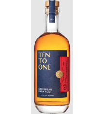 Ten to One Caribbean Dark Rum 750mL