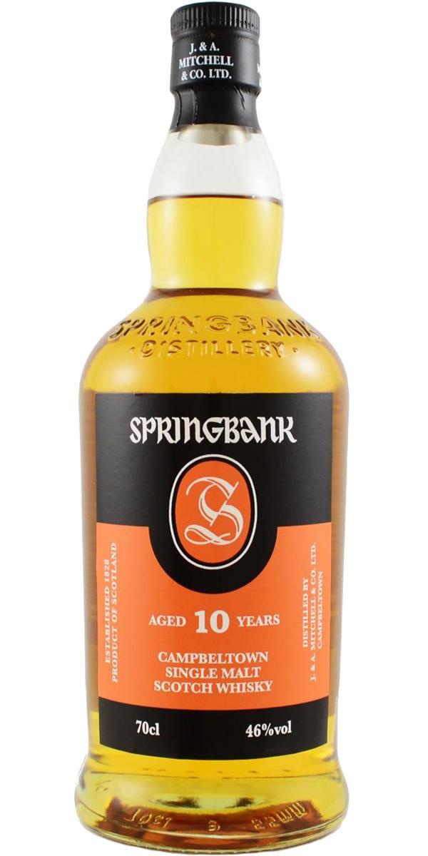 Springbank 10 Year Campbeltown Single Malt Scotch Whisky 750mL