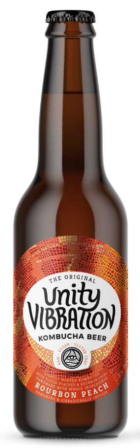 Unity Vibration Bourbon Peach Kombucha Wild Ale