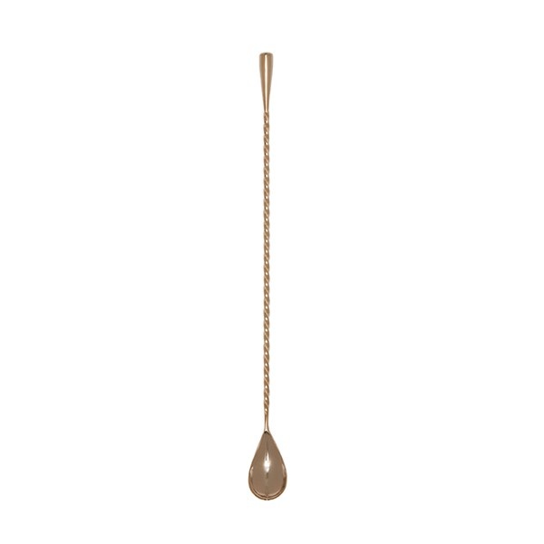 Cocktail Kingdom Tear Drop Bar Spoon 30cm (Gold Plated)