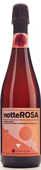 Cantina di Carpi "Notte Rosa" Modena Brut Rose NV 750mL