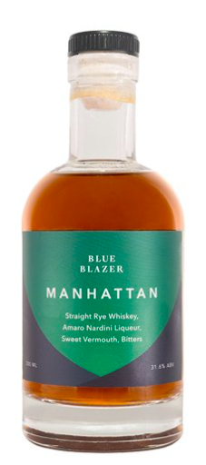 Blue Blazer Manhattan Cocktail 200mL