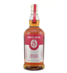 Springbank 25 Year Campbeltown Single Malt Scotch Whisky 750mL