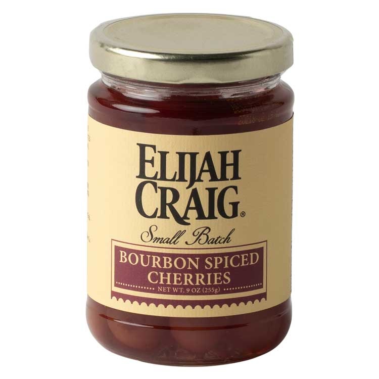 Elijah Craig Small Batch Bourbon Spiced Cherrries 9oz