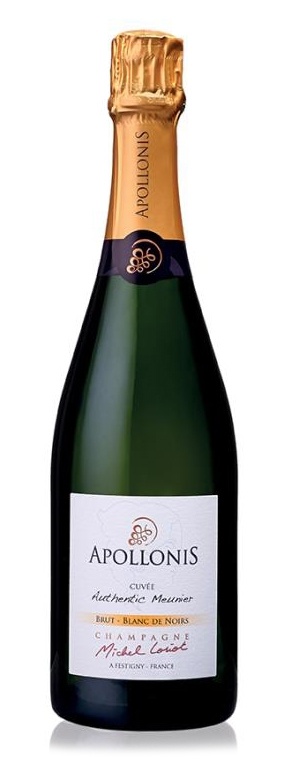 Apollonis "Cuvee Authentic Meunier" Blanc de Noir Champagne 750ml