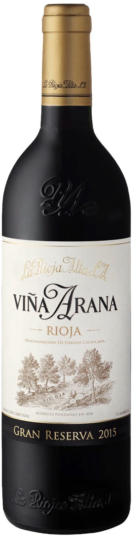 La Rioja Alta "Vina Arana" Rioja Gran Reserva 2015 750ml