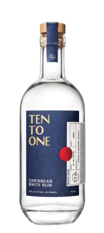 Ten to One Caribbean White Rum 750ml