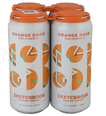 Sketchbook "Orange Door" Double Dry Hopped IPA 16oz 4pk