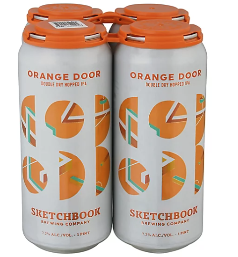Sketchbook "Orange Door" Double Dry Hopped IPA 16oz 4pk