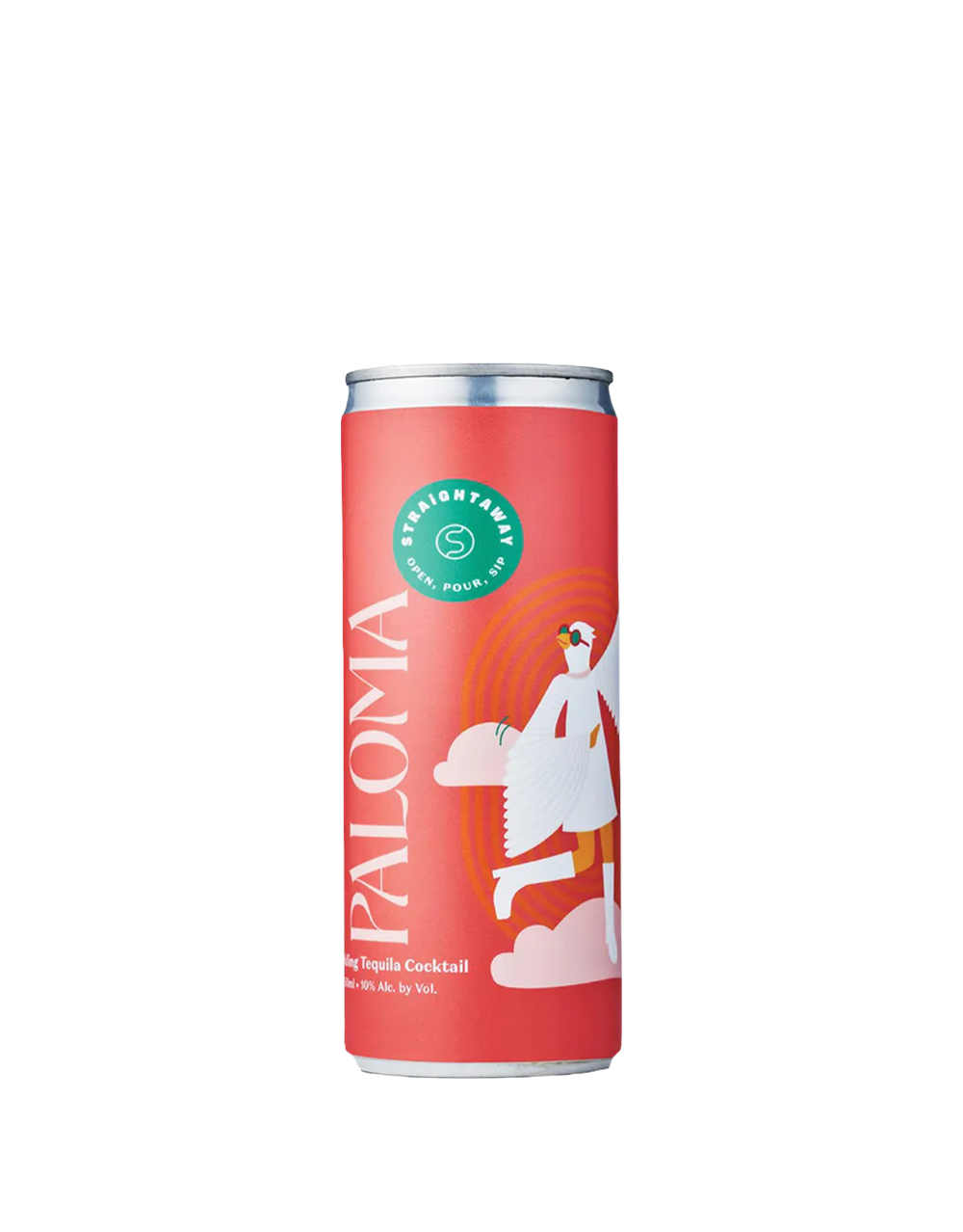 Straightaway "Paloma" Sparkling Tequila Cocktail 250ml