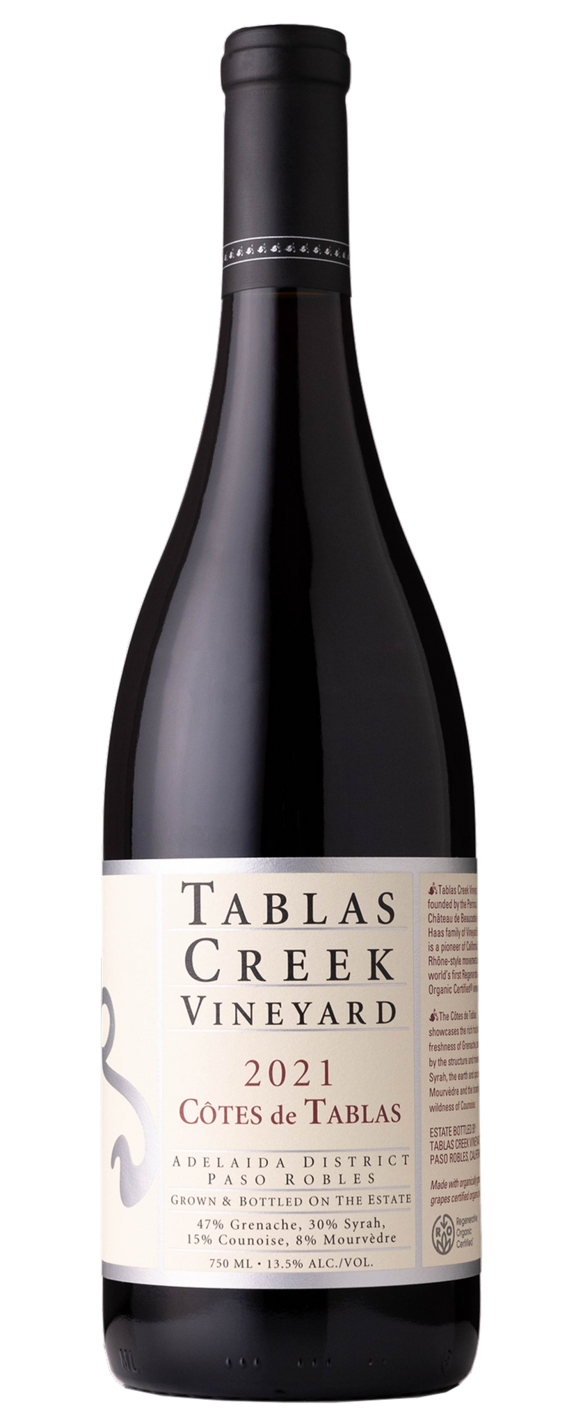 Tablas Creek "Cotes de Tablas" Red Wine Paso Robles 2021 750ml