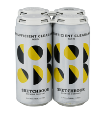 Sketchbook "Insufficient Clearance" Hazy IPA 16oz 4pk