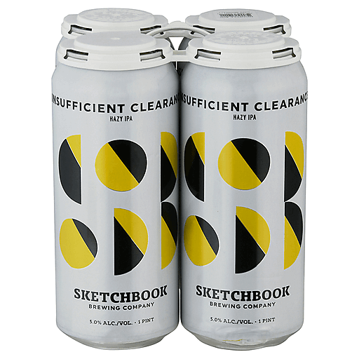 Sketchbook "Insufficient Clearance" Hazy IPA 16oz 4pk