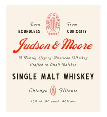 Judson & Moore Single Malt Whiskey 750ml