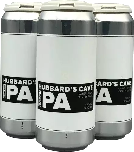 Hubbard's Cave "Fresh" IPA 16oz 4pk