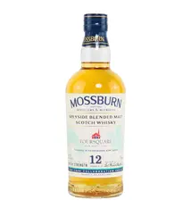 Mossburn "Foursquare Barbados Rum Cask Finished"  Speyside Blended Malt Scotch Whisky 12 Year 750ml