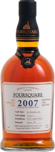 Foursquare "Exceptional Cask Selection Mark XXI" Single Blended Rum 2010 750ml