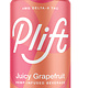Plift "Juicy Grapefruit" (Hemp-Infused Beverage) 4mg 12oz 6 Pack