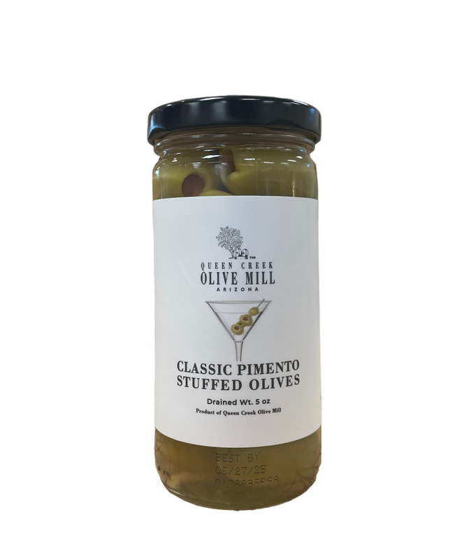 Queen Creek Olive Mill Classic Pimento Stuffed Olives 5oz
