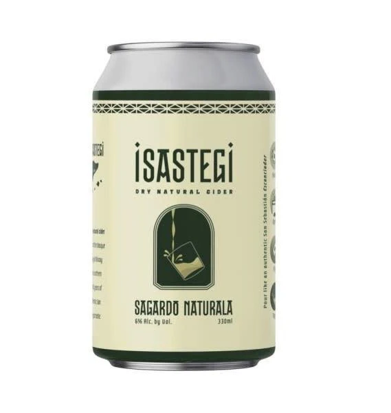 Isastegi Dry Natural Cider Can 11.2oz