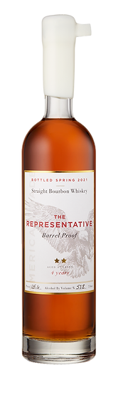 Proof and Wood "The Representative' Barrel Proof 4 Year Straight Bourbon Whiskey 750ml