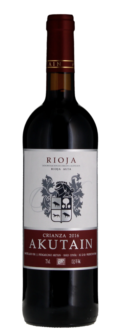 Akutain Crianza Rioja 2019 750ml