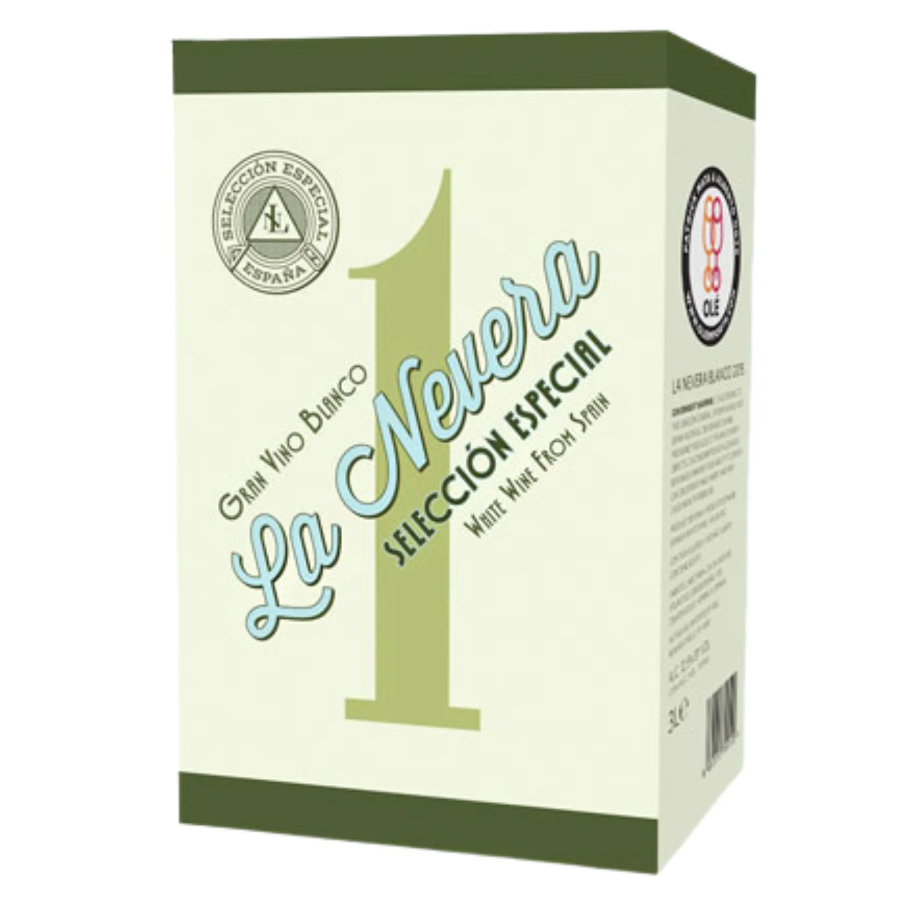 La Nevera Blanco White Wine  Spain 3L Box