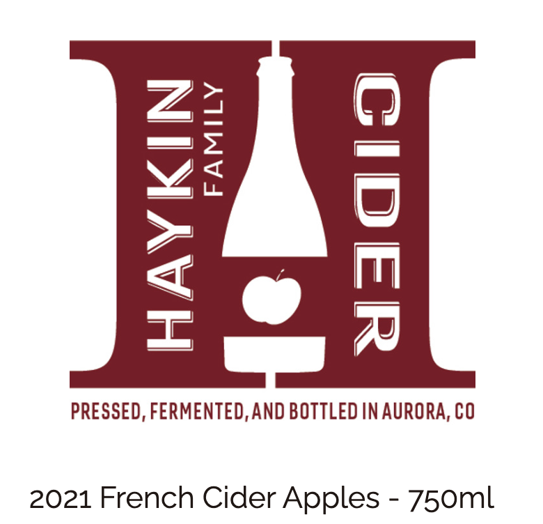Haykin Family "French Cider Apple" Reserve Cider 750ml