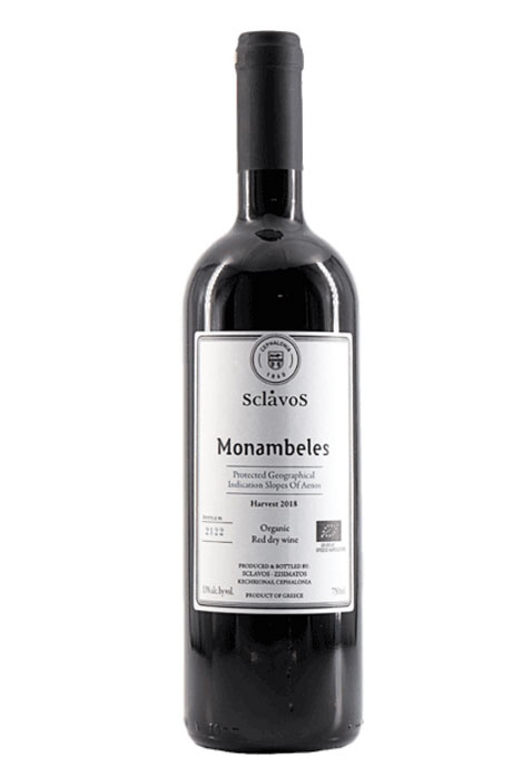 Sclavos "Monambeles" Red Wine Slopes of Aenos 2018 750ml