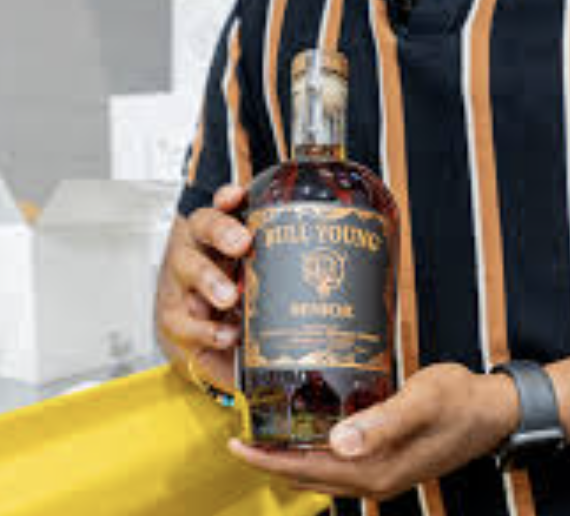 Bull Young "Senior" Kentucky Straight Bourbon Whiskey 750ml