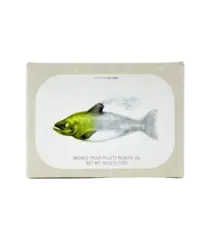 Jose Gourmet Smoked Trout Fillets in Olive Oil 3.2oz