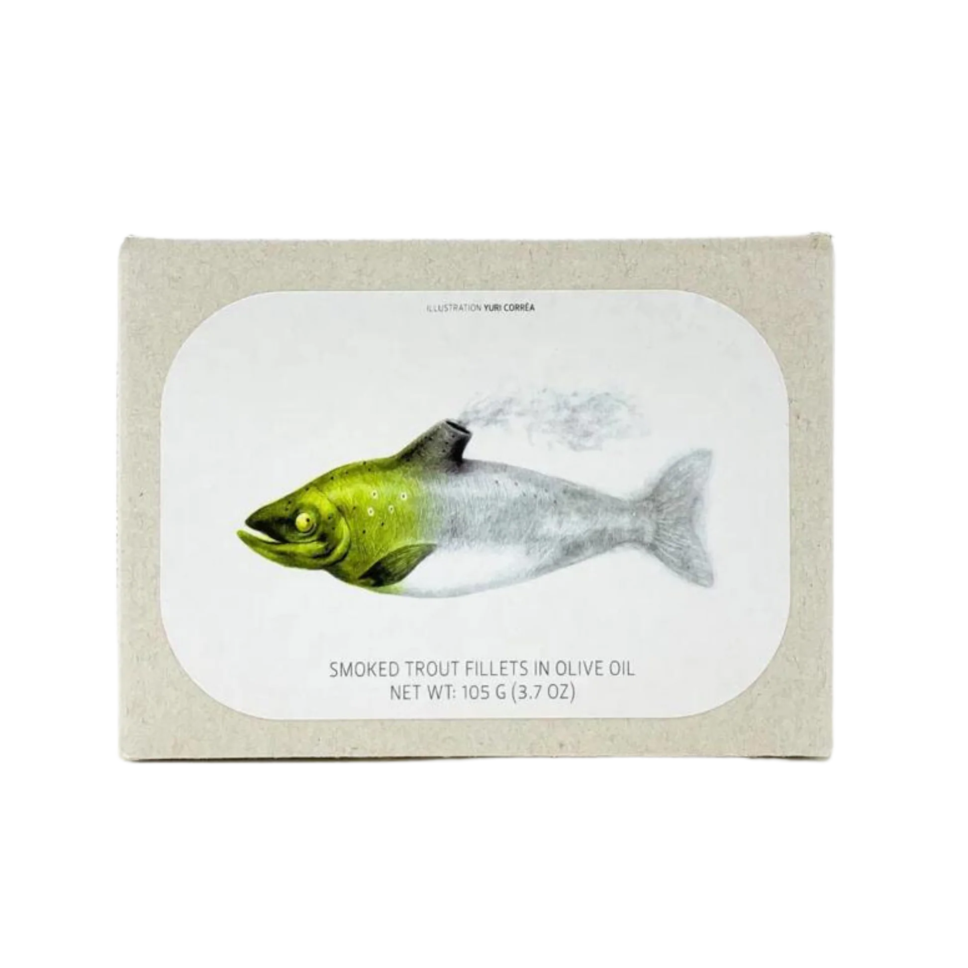 Jose Gourmet Smoked Trout Fillets in Olive Oil 3.2oz