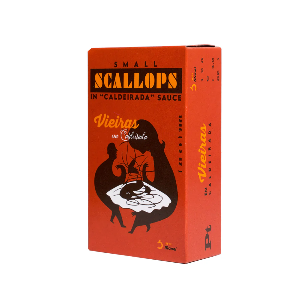 Ati Manel Small Scallops in Caldeira Sauce 4.2oz