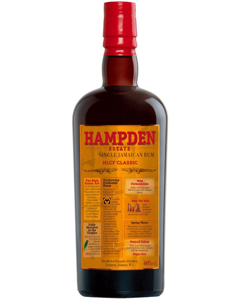 Hampden Estate "HLCF Classic" Single Jamaican Rum 750ml