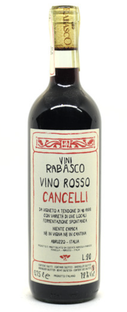 Vini Rabasco "Cancelli" Vino Rosso 750ml