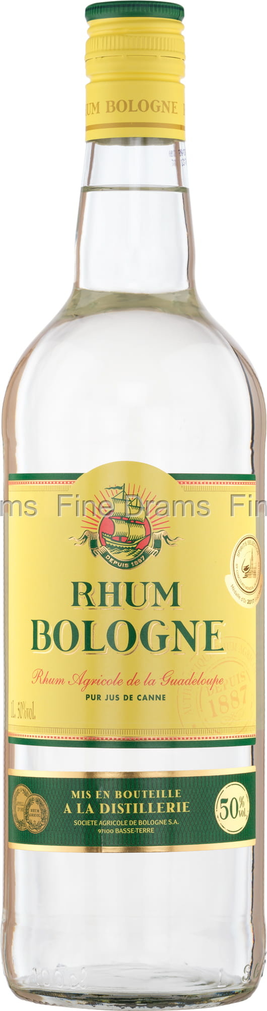 Rhum Bologne Agricole 1L